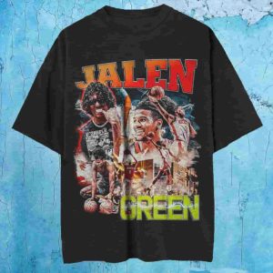 Jalen Green Vintage 90s Wash T shirt1