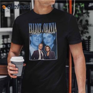 Law And Order SVU Elliot Stabler & Olivia Benson T-Shirt