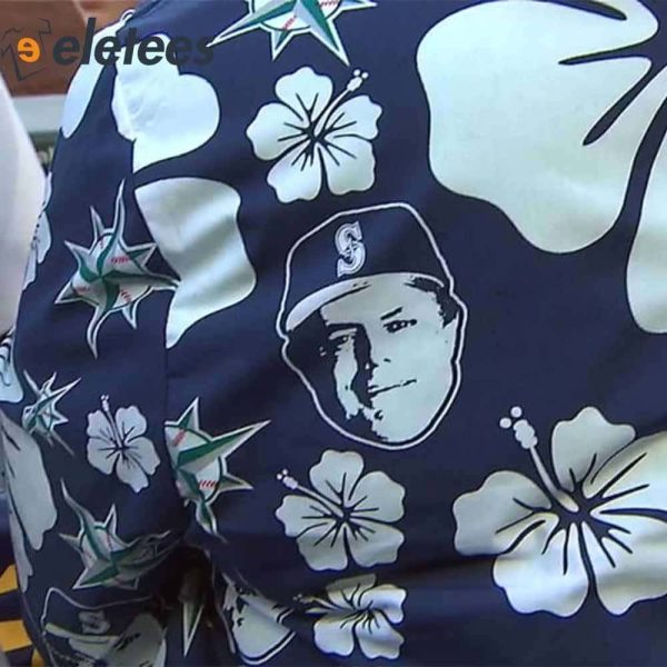 Lou Piniella Seattle Mariners Hawaiian Shirt