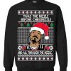 Snoop Dogg Twas The Nizzle Before Chrismizzle Ugly Christmas Sweater