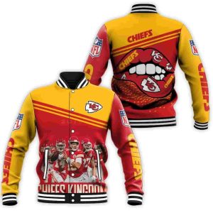 The Kansas City Chiefs Kingdom Baseball Jacket