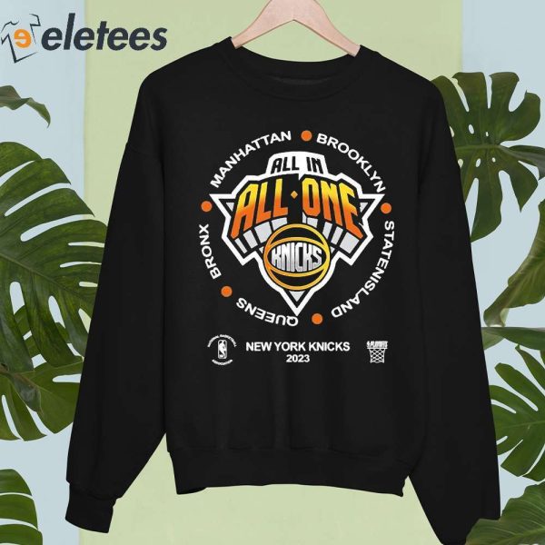 All In All One New York Knicks Shirt, NBA Gift For Fan