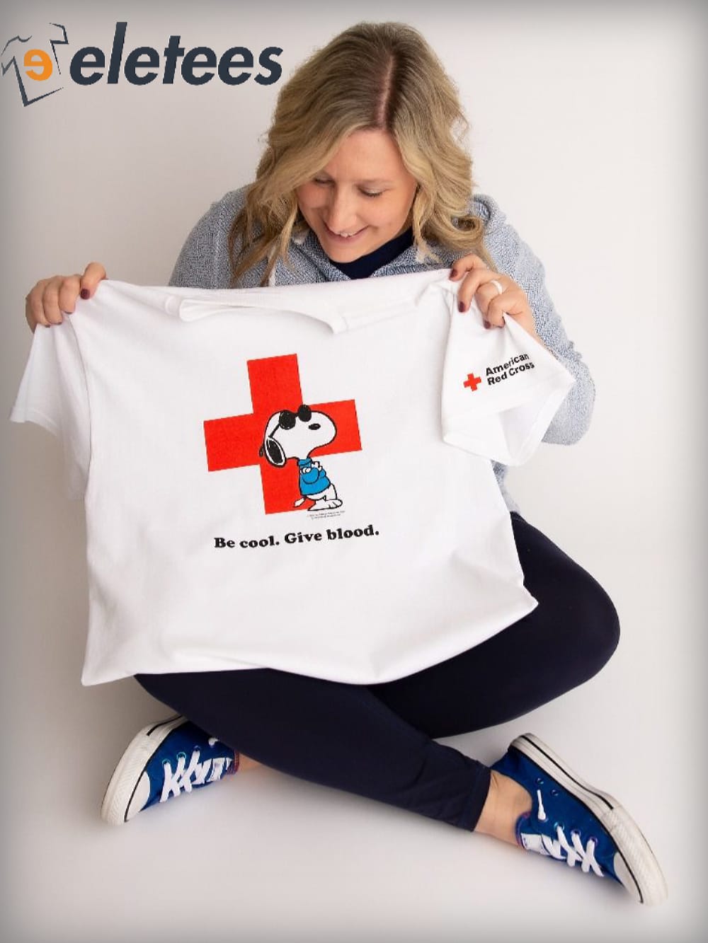 American Red Cross Snoopy Shirt 4