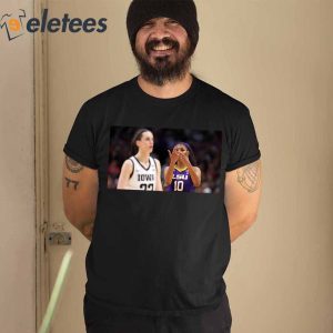 Angle Reese Taunting Caitlin Clark T Shirt 1
