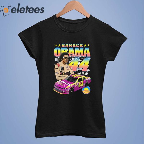 Barack Obama #44 Racing Shirt