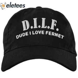 Dilf Dude I Love Fernet Hat1