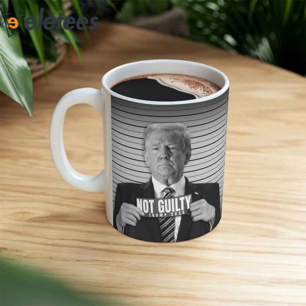 Donald Trump Not Guilty 2024 Mugshot Mug