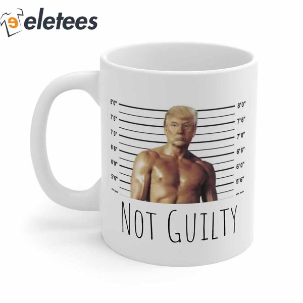 Donald Trump Not Guilty Mugshot Mug