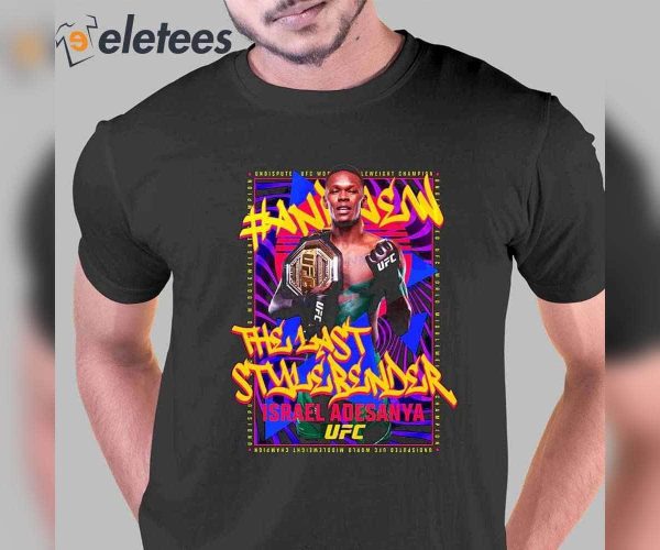 Israel Adesanya UFC 287 Champion T-shirt