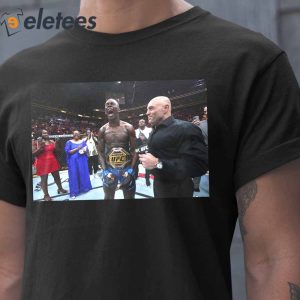 Israel Adesanya UFC Middleweight Championship Shirt3