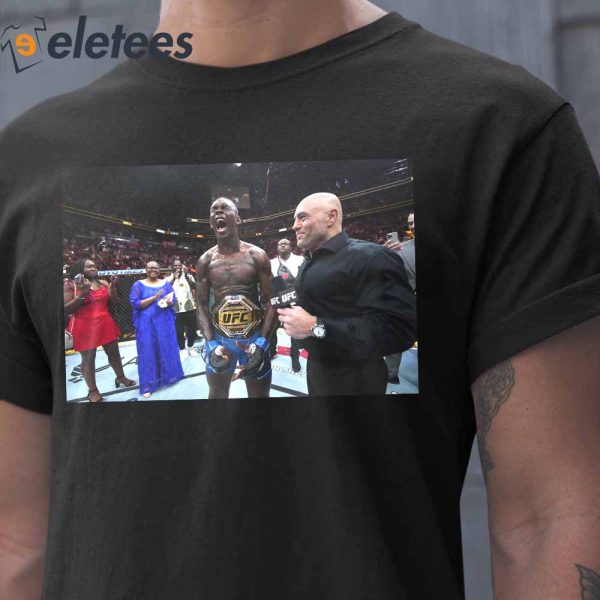 Israel Adesanya UFC Middleweight Championship Shirt