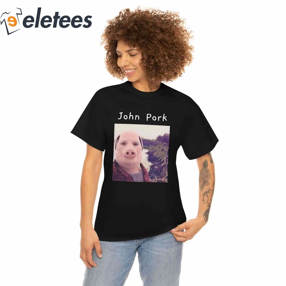 John Pork is 27 KM Away  Essential T-Shirt for Sale by MemesAndGiggles