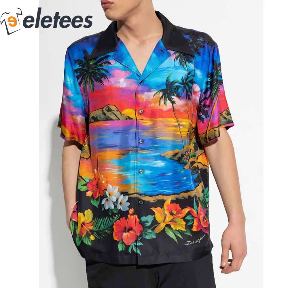 Luke Bryan Aloha Sunset Hawaiian Shirt 2 1