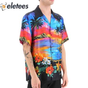 Luke Bryan Aloha Sunset Hawaiian Shirt 3