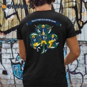 March On To Victory Notre Dame Football 2023 Shirt 7