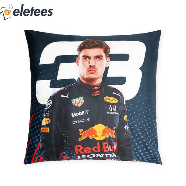 Max Verstappen 33 Graphic Pillow