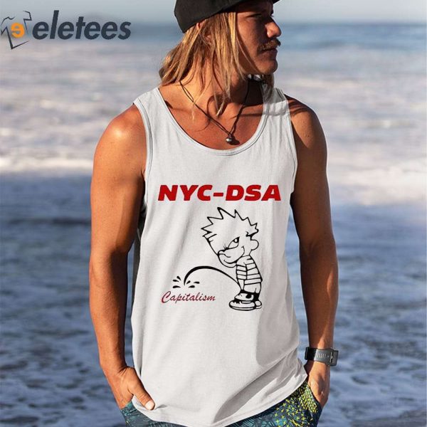 Roneetie NYC DSA Capitalism Shirt