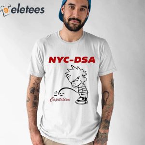 Roneetie NYC DSA Capitalism Shirt 2