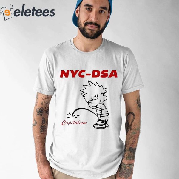 Roneetie NYC DSA Capitalism Shirt