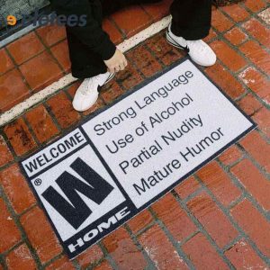 Strong Language Use Of Alcohol Partial Nudity Mature Humor Doormat 1