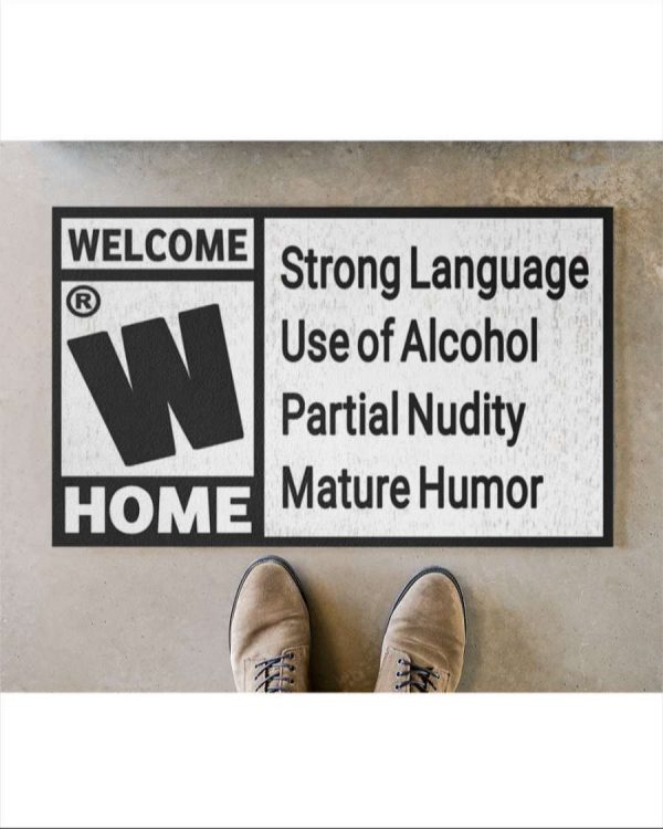 Strong Language Use Of Alcohol Partial Nudity Mature Humor Doormat