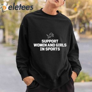 Support Women And Girls In Sports Hoodie2