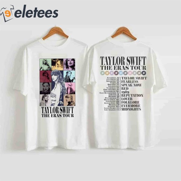 Taylor Swiftie Merch The Eras Tour 2023 Shirt
