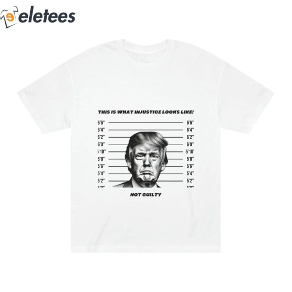 Trump Not Guilty Mugshot T-Shirt