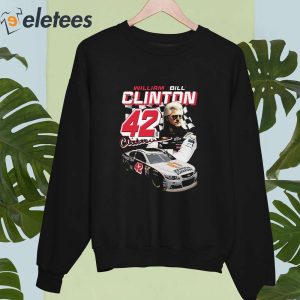 William Bill Clinton 42 Racing Shirt 3