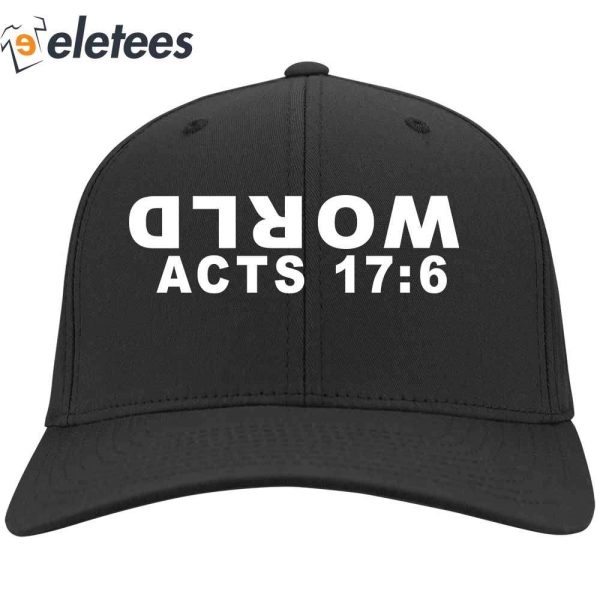 World Acts 16:7 Hat