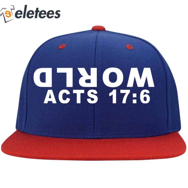 World Acts 16:7 Hat