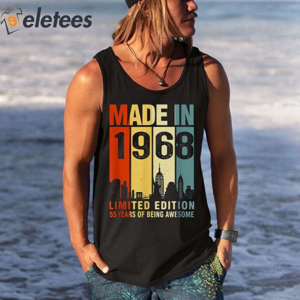 September 1968 Limited Edition 55 Years Of Being Awesome Shirt