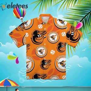 Baltimore Orioles Orange 2023 Hawaiian Shirt 2