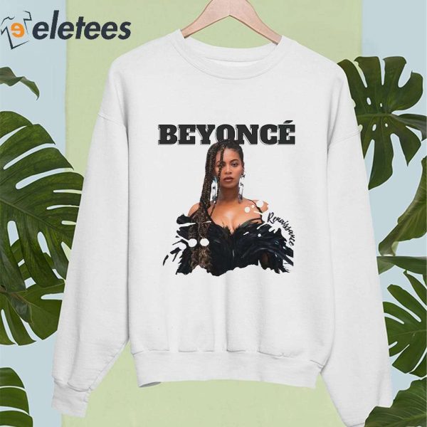 Beyonce Paint Graphic Renaissance World Tour Shirt