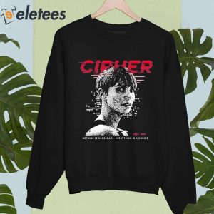 Charlize Theron Cipher Code Nothing Is Necessary Everything Is A Choice Shirt 5