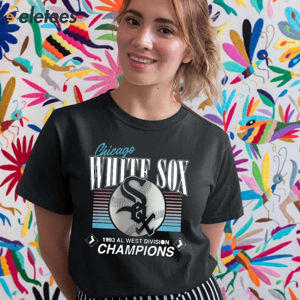 Eletees Chicago White Sox 1993 Al West Division Champions Shirt