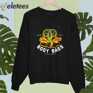 Cobra Kai Body Bags Karate Kid Parody Fan Art Shirt 1