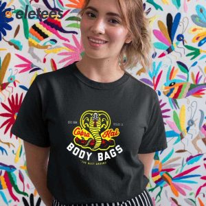Cobra Kai Body Bags Karate Kid Parody Fan Art Shirt 2