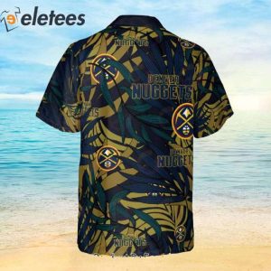 Denver Nuggets NBA 2023 Tropical Palm Leaves Aloha Hawaiian Shirt 3