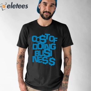 Detroit Lions Cost Of Doing Business Shirt 3