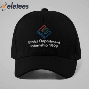 Enron Ethics Department Internship 1999 Hat1