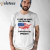 F1NN5TER I Love My Wife My Country And Getting Pegged Shirt