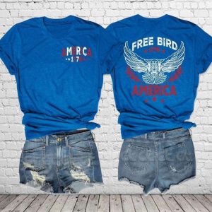 Free Bird 1776 4th Of July Shirt 4