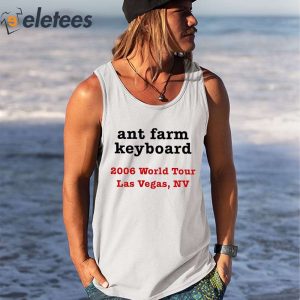 Frisky Dingo Ant Farm Keyboard 2006 World Tour Las Vegas Nv Shirt 3