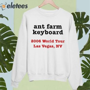 Frisky Dingo Ant Farm Keyboard 2006 World Tour Las Vegas Nv Shirt 5