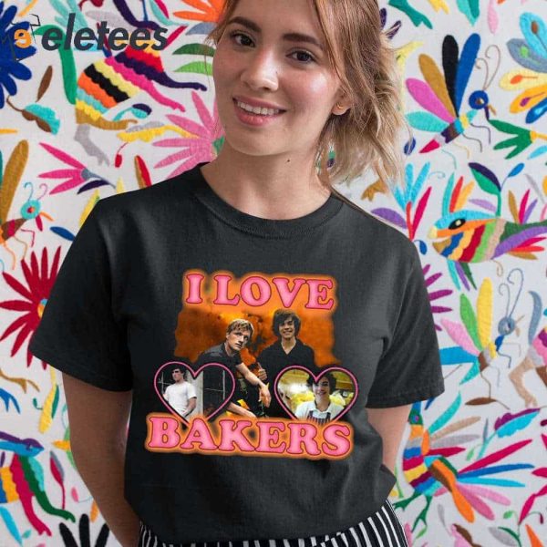 I Love Bakers Shirt, Hoodie, Sweater
