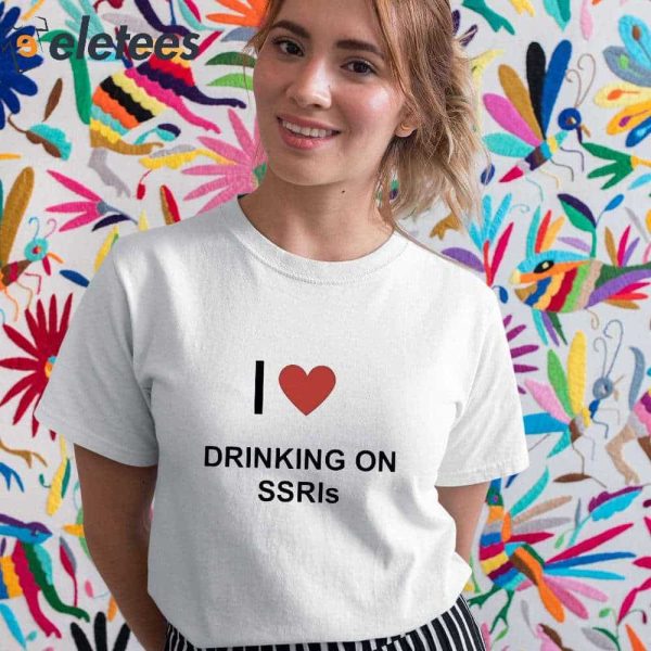 I Love Drinking On Ssris Shirt