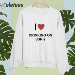 I Love Drinking On Ssris Shirt 2