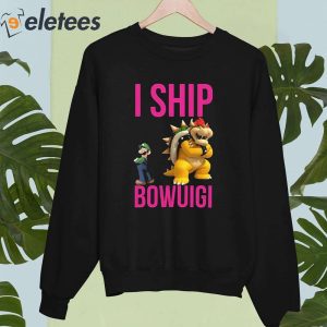 I Ship Bowuigi Mario Shirt 2