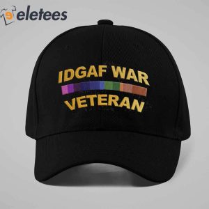 Idgaf War Veteran Hat1